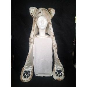 Spirithoods Snow Leopard with Satin Liner